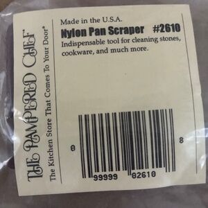 Pampered Chef nylon pan scraper #2610